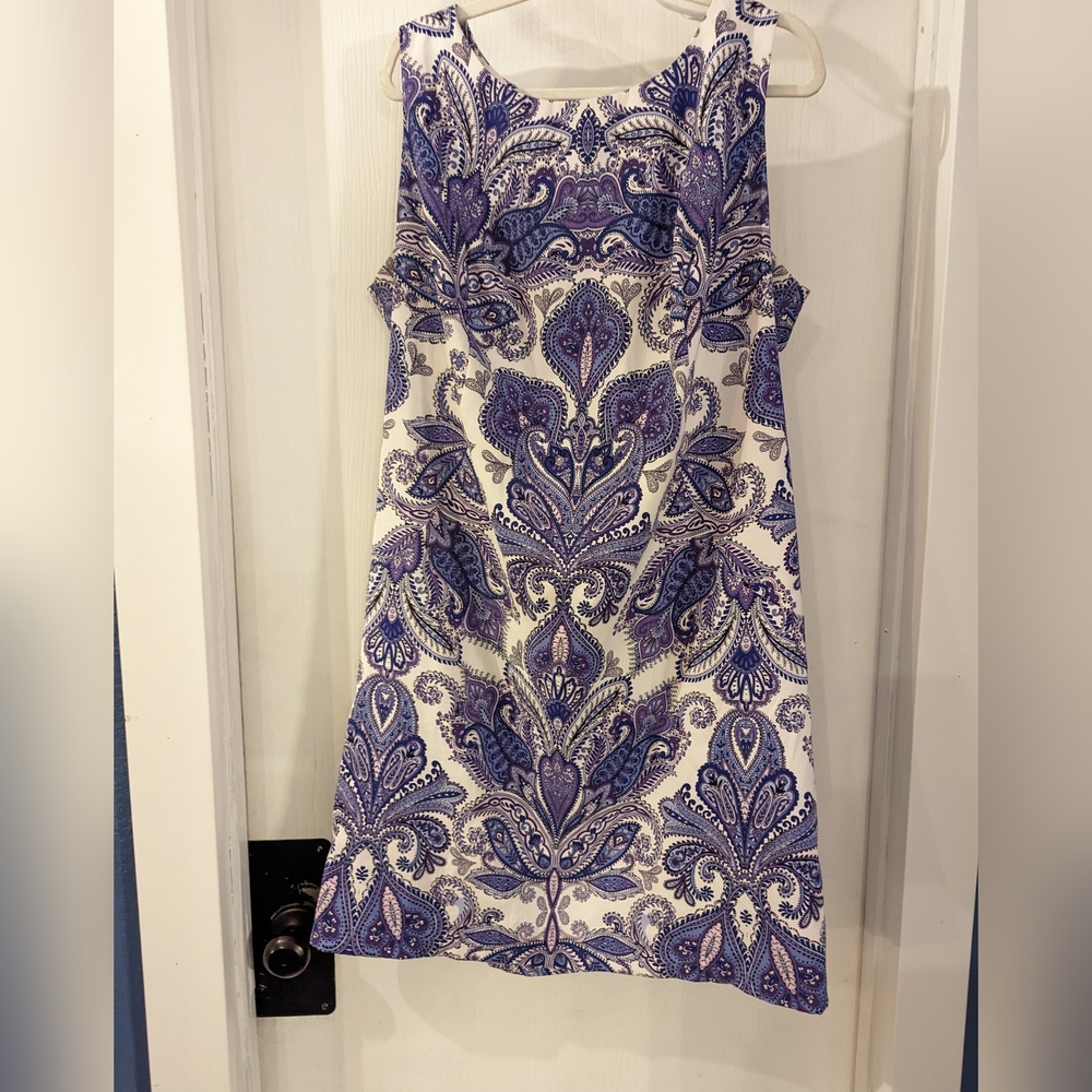Alyx Paisley Shift Dress 20w